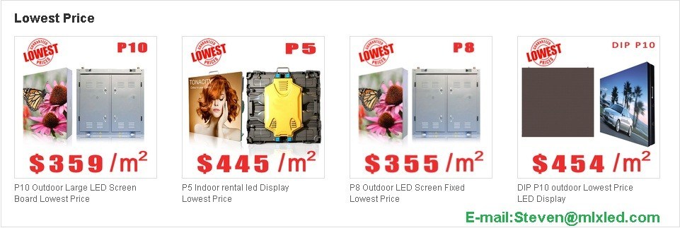 qualidade EXIBIÇÃO LED Preço Mais Baixo fábrica