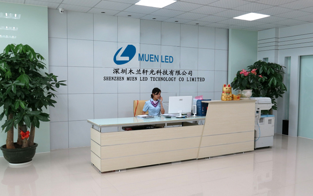 shenzhen MUENLED Co., Ltd linha de produção da fábrica
