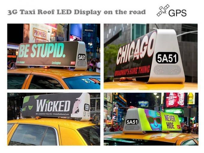 Display LED para autom&oacute;veis/taxis ao ar livre Muen LED para aluguer 6