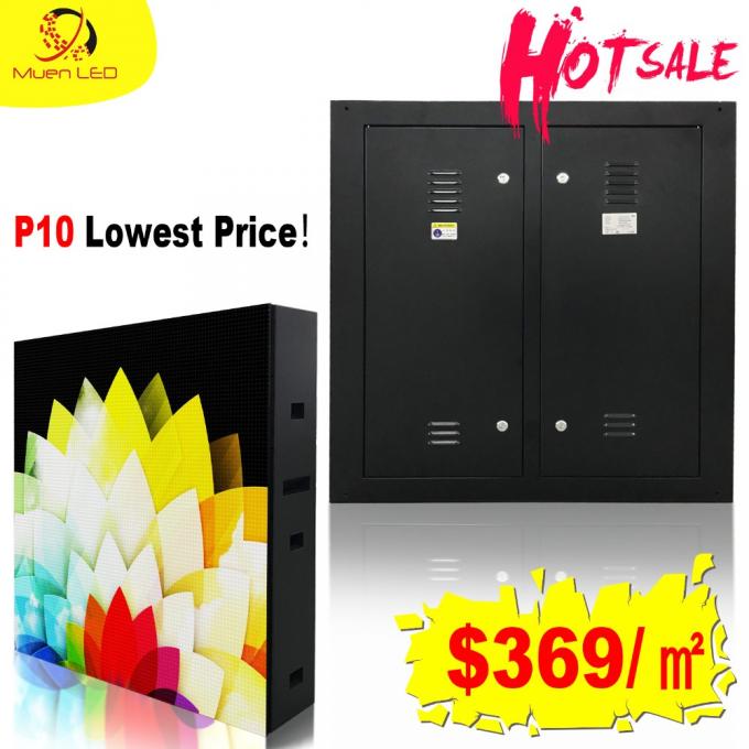 Tela de LED transparente personalizada para exterior P10 0