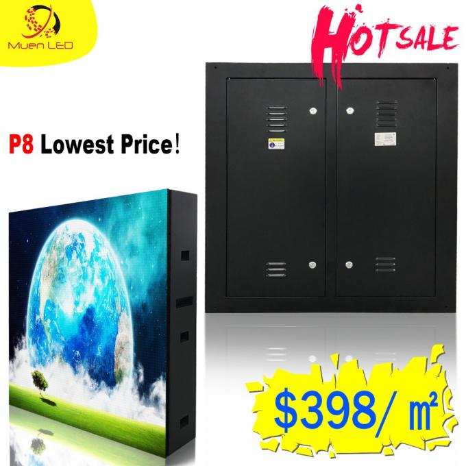 Tela de LED transparente personalizada para exterior P10 1