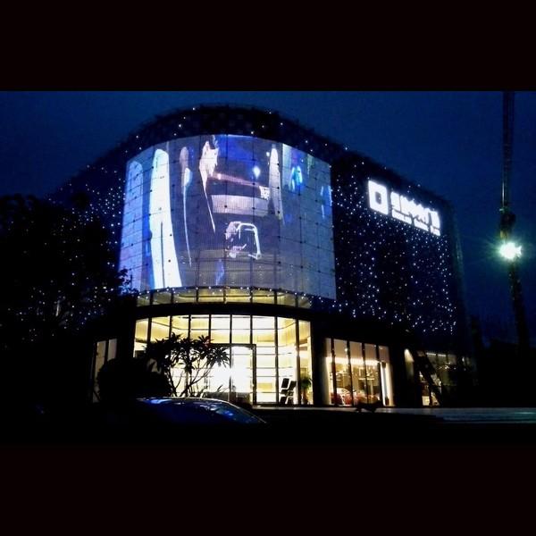 Tela de LED transparente personalizada para exterior P10 10
