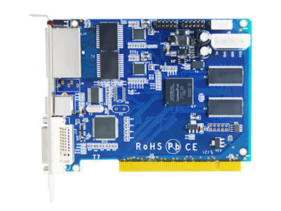 Transmissor LED T7 de luz colorida, Cartão de Envio LED T7 síncrono