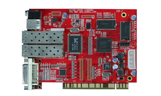 DBstar (DBS-HVT09FT) Cartão de Envio LED Síncrono por Fibra Óptica