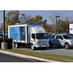 Reboque de publicidade LED MUENLED-T12 / painel publicitário LED para exterior