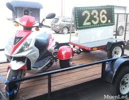 Muenled-M5 LED Scooter Publicitário