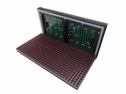 Ph10mm Modulo LED externo de cor verde 320mmx160mm 32x16 pontos