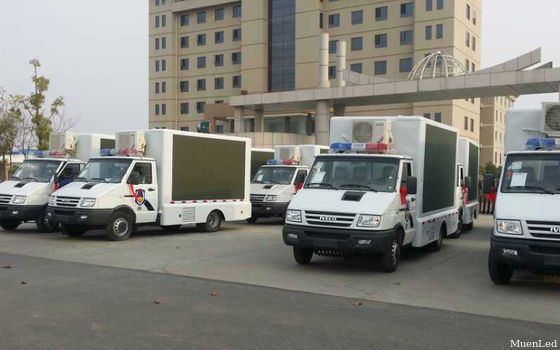 Tela de exibição de led para caminhão móvel