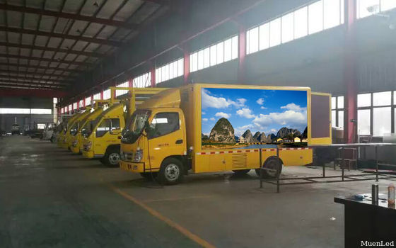 Tela de exibição de led para caminhão móvel