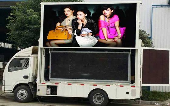 Tela de exibição de led para caminhão móvel