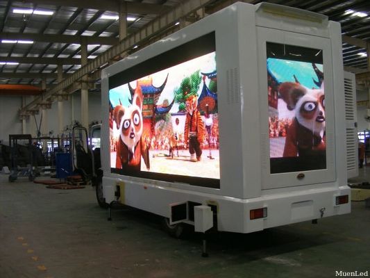 Tela de exibição de led para caminhão móvel