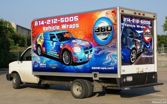 Tela de exibição de led para caminhão móvel