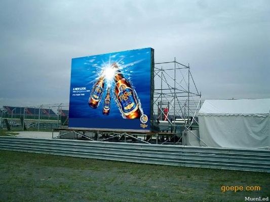 P8 Exterior Visível através do ecrã LED Flexível