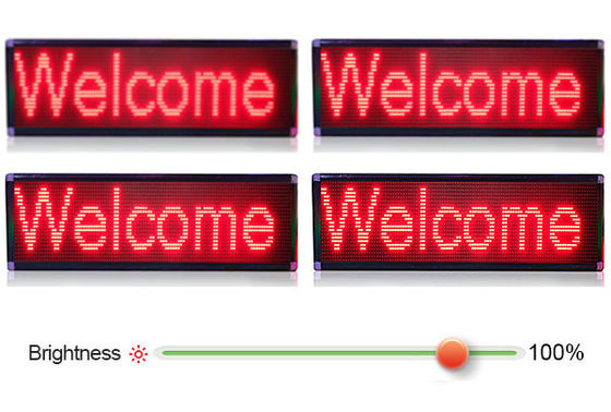 P10 Display de sinalização LED de cor única 960*160mm ((Vermelho, Amarelo, Verde, Azul, Branco)