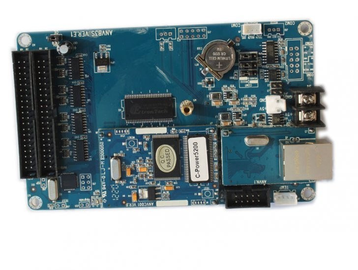 Placa de controle LED assíncrona colorida Lumen C-Power 5200