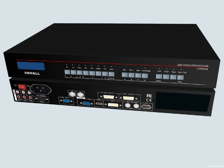 VDWALL LVP603S Processador de vídeo LED com SDI DHL