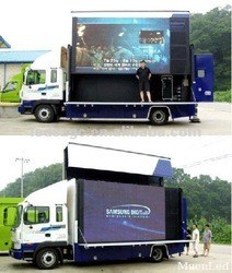 Van LED de publicidade montado em caminhão