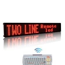 P10 LED Display Sign, 1-4 Linha 128x32 Vermelho