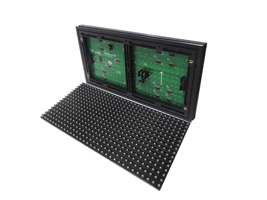 Ph10mm Modulo LED exterior de cor branca 320mmx160mm, 32x16 pontos