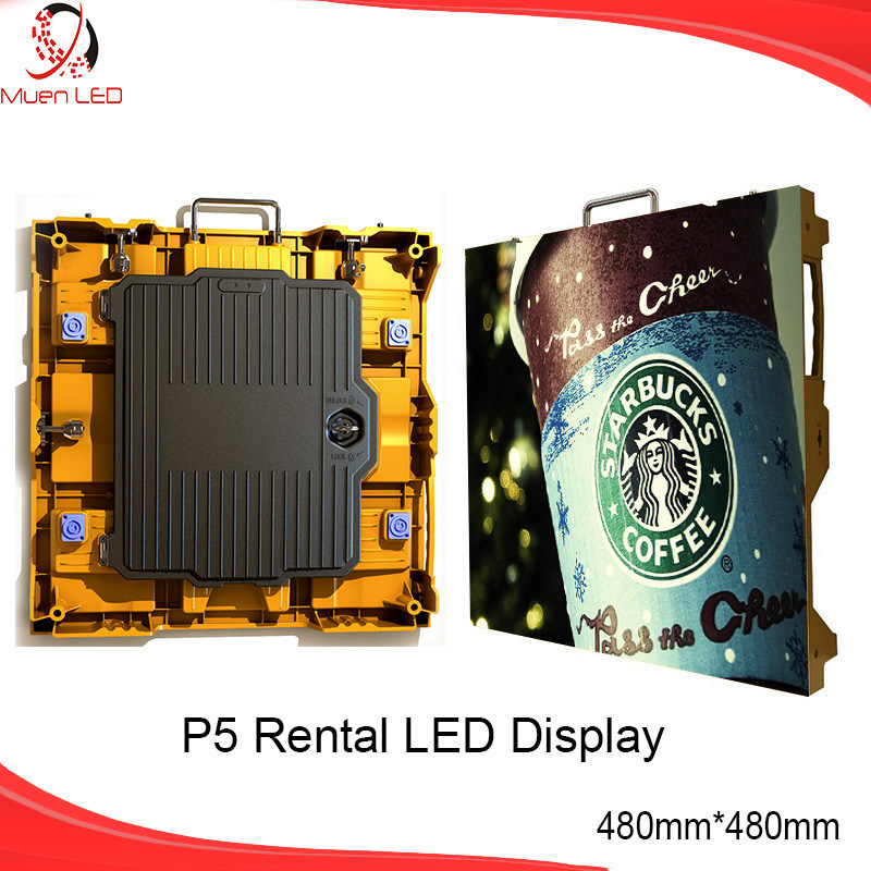 Tela de exibição de publicidade externa comercial LED SMD P5 Favoshow