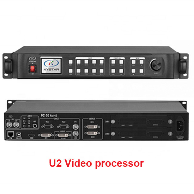Processador de Vídeo LED U2 para painel de LED com SDI interno e externo